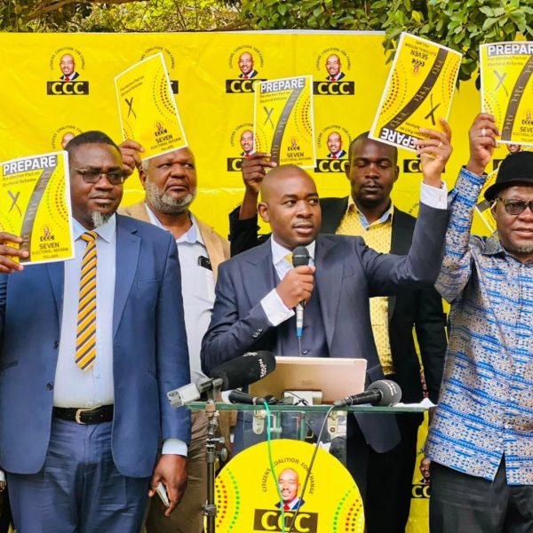 Chamisa launches electoral reforms blueprint to PREPARE for 2023 polls