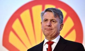 Ben van Beurden, CEO of Royal Dutch Shell, has become the second-highest paid boss in the FTSE 100. Photograph: Ben Stansall/AFP/Getty