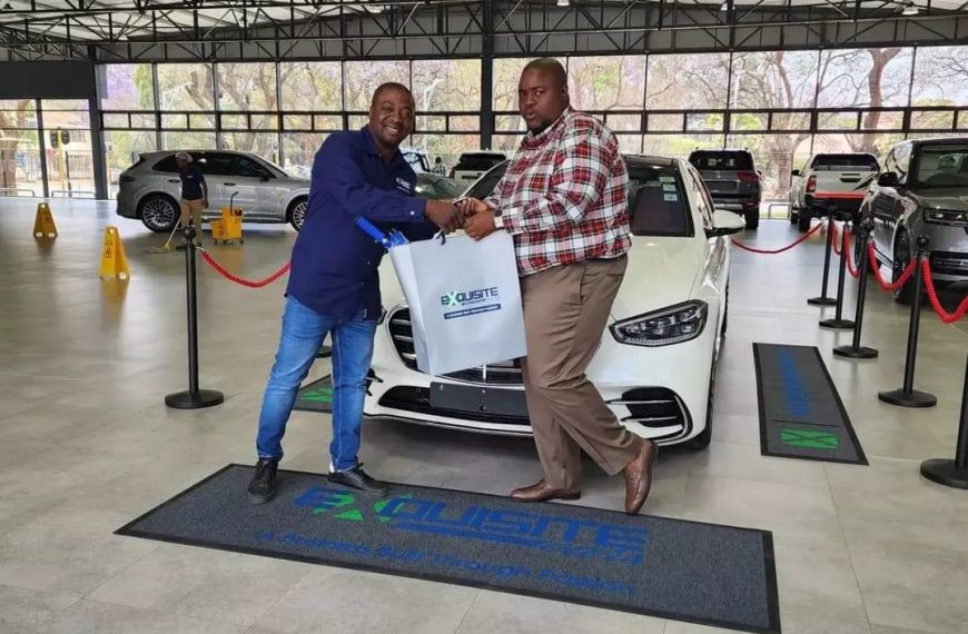 [PICTURES] Sir Wicknell buys Mercedes-Benz S500L worth US$250,000