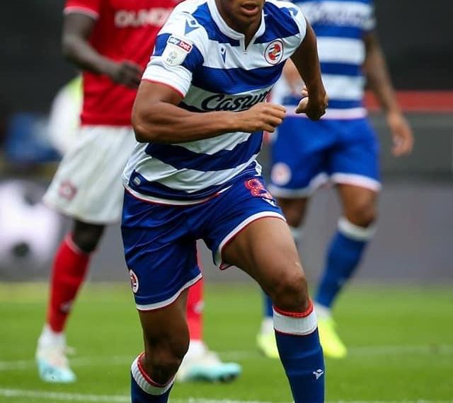 Andy Rinomhota in action for EFL Championship club Cardiff City.