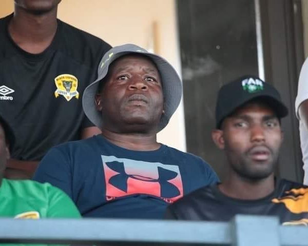 Home 126 ZPC Kariba coach Rodwell Dhlakama watching Black Leopards lose to City Rovers in Malamulele, South Africa on Saturday.