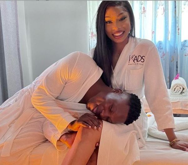 Chillspot Records producer Rodger Tafadzwa Kadzimwe popularly known as DJ Levels during happy times with girlfriend Shashl, real name Ashley Moyo before their intimate bedroom tape with the singer leaked.