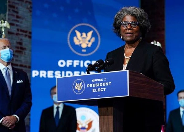 US Ambassador Linda Thomas-Greenfield visiting Mozambique