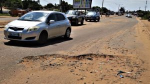 A recent photo showing the state of roads in Maputo, Mozambique capital.