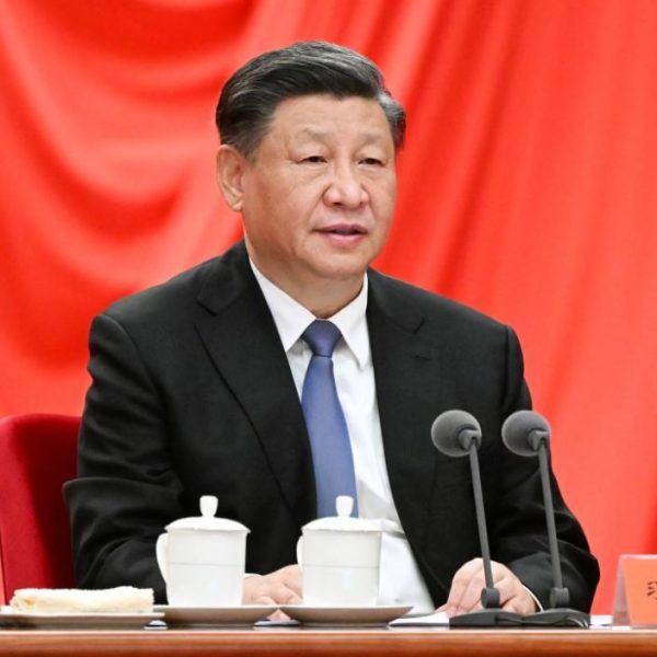 General secretary of the Communist Party of China (CPC) Central Committee Xi Jinping, also Chinese president and chairman of the Central Military Commission, addresses the second plenary session of the 20th CPC Central Commission for Discipline Inspection in Beijing, capital of China, Jan. 9, 2023.