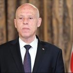 Tunisian President Kais Saied announcing during a state of nation address in 2021 that he has fully assumed executive authority in addition to suspending parliament.