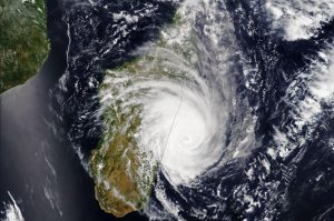 A powerful tropical Cyclone Freddy lashed the eastern coast of Madagascar on Tuesday 21st February 2023, killing at least one person as it moved in packing winds of around 130 kilometres per hour, officials said.
