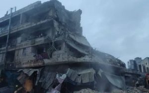 Home 6 FILE: 7.8 magnitude Earthquake hit Turkey and Syria at 4:00 on Monday. Multiple cities impacted, and hundreds of buildings collapsing, leaving many trapped. The death toll and casualties are expected to run in the thousands.