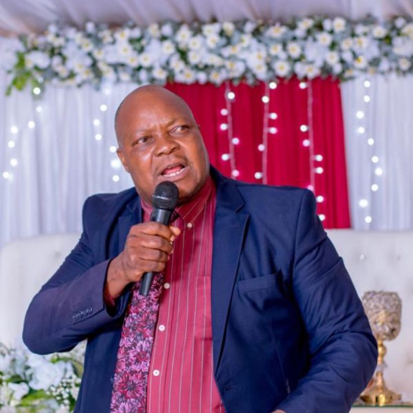 Citizens Coalition for Change (CCC) member of parliament Job Sikhala speaking at a funeral recently.