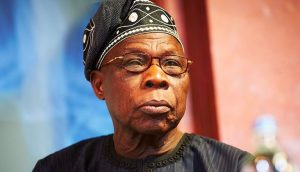 Home 6 Former President of Nigeria, Olusegun Obasanjo speaking at a public forum on governance matters.