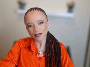 Zimbabwean poet Shaznay Woods who is also a Film, Radio and TV personality.
