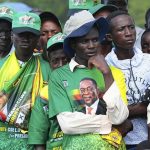 Some unhappy ZANU PF supporters attending a party star rally addressed by President Emmerson Mnangagwa recently.
