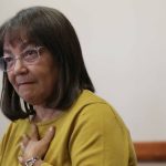 South Africa's Tourism Minister Patricia de Lille speaking at a public event recently.