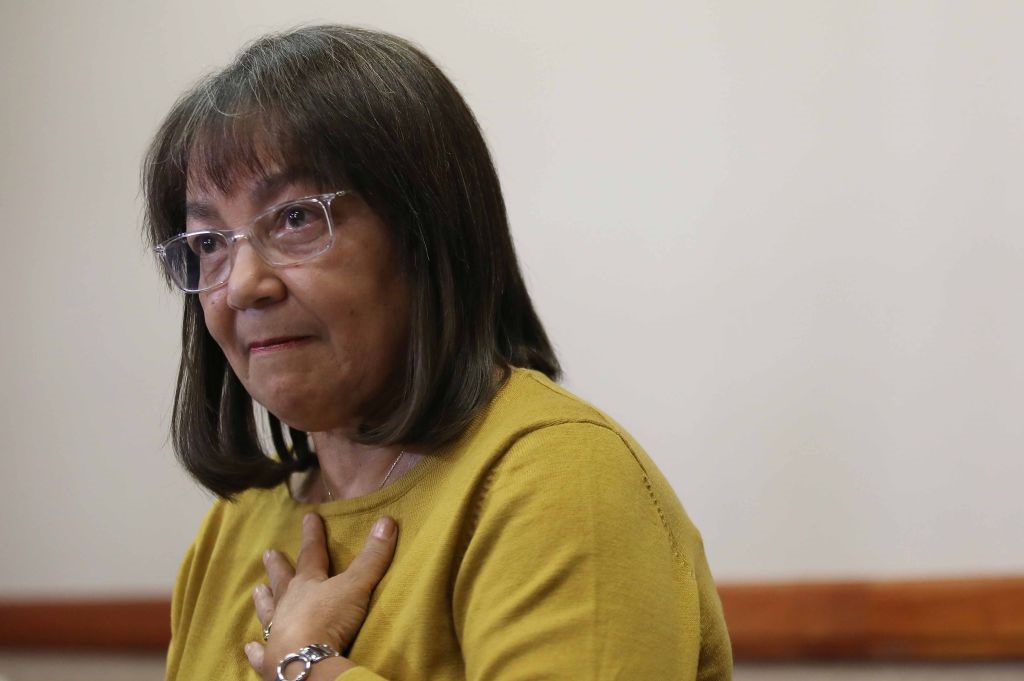 South Africa's Tourism Minister Patricia de Lille speaking at a public event recently.