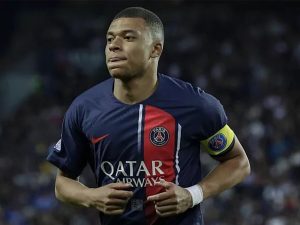 Home 6 France international Kylian Mbappe starring for French League One side Paris Saint-Germain (PSG).