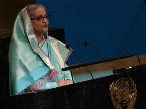 Home 7 Bangladesh Prime Minister Sheikh Hasina addresses the 77th session of the United Nations General Assembly at UN headquarters in New York City.