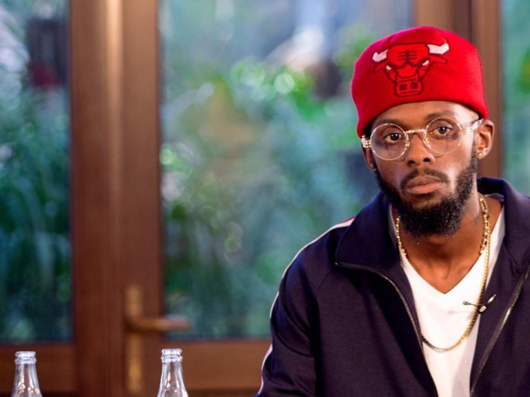 Afro Pop musician Takura, real name, Takura Tendayi speaking during an interview on the program Coke On The Beat.