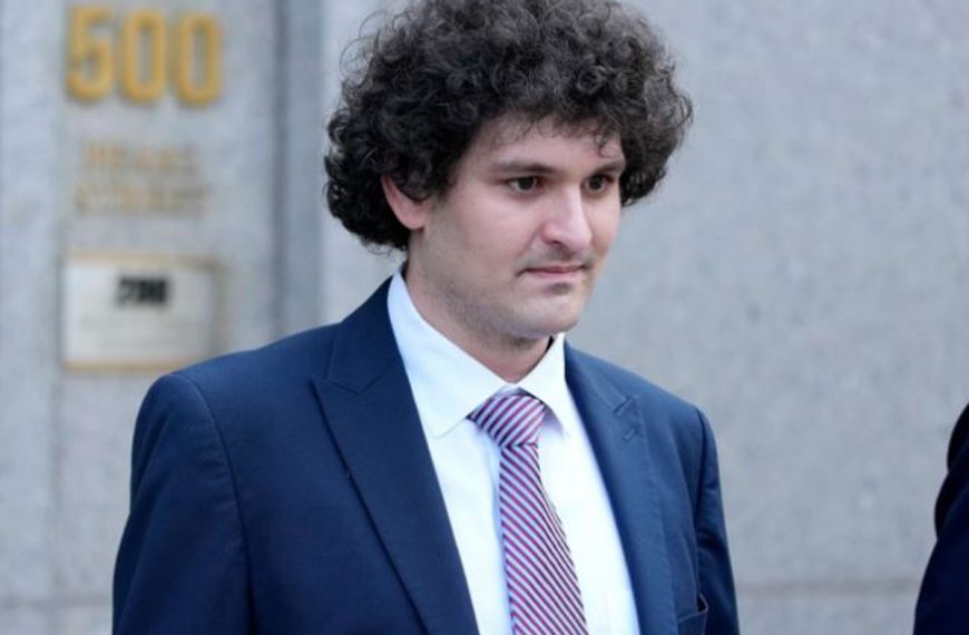 In this July 26, 2023, file photo FTX founder Sam Bankman-Fried leaves federal court in New York.