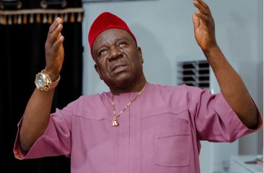 A file photo of Nigerian comic actor John Okafor, famously known as Mr Ibu.