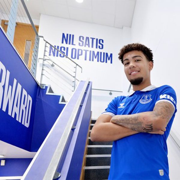 Everton FC U21 striker Francis Okoronkwo is considered hot property for the club.