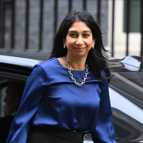 Home 14 In this file photo Suella Braverman is seen leaving Downing Street recently.