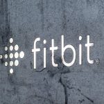A feature logo of Google's Fitbit product.