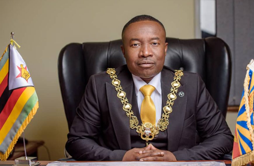 His Worship the Mayor Jacob Mafume