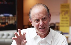 Home 5 Bulawayo mayor David Coltart speaking during an interview recently.