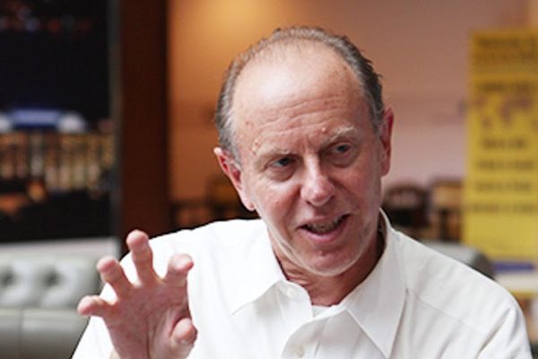 Bulawayo mayor David Coltart speaking during an interview recently.
