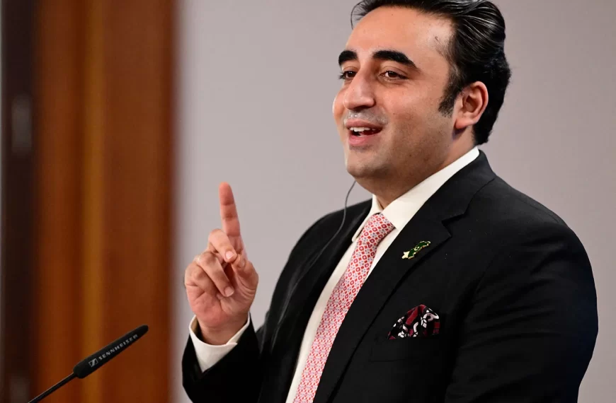 Pakistan former foreign minister Bilawal Bhutto Zardari of the Pakistan People’s Party (PPP).