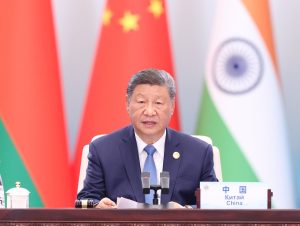 Home 8 China President Xi Jinping at the Shanghai Cooperation Organization Plus meeting on Monday 1st September 2025.