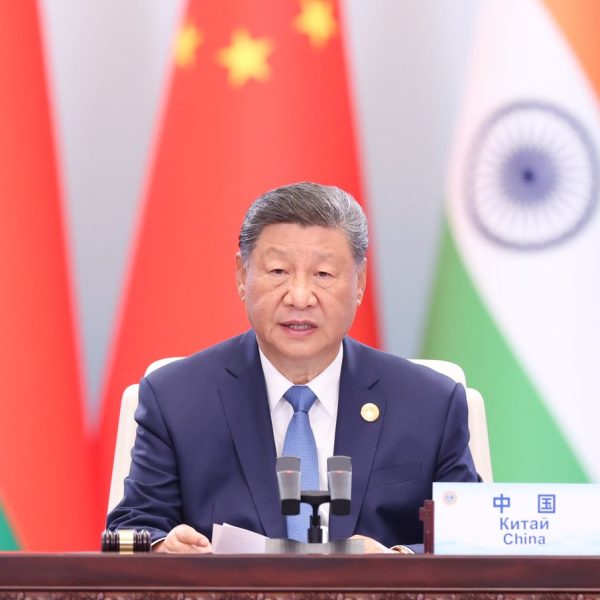 Home 17 China President Xi Jinping at the Shanghai Cooperation Organization Plus meeting on Monday 1st September 2025.