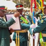 General Philip Valerio Sibanda officially hands over the reigns on Monday 24th November 2025 at Charles Gumbo Barracks during the handover ceremony of Emmanuel Matatu as the new Commander of the Zimbabwe Defence Forces.