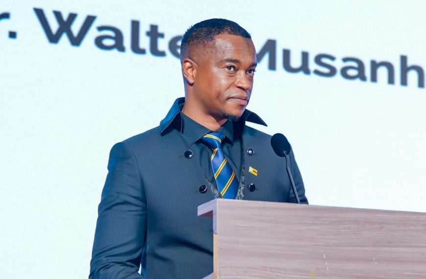 JADEL Football Academy founding director Walter Musanhu speaking at the China Black Business Summit at the Ritz Carlton Hotel in Guangzhou, China on Sunday 16th November 2025.